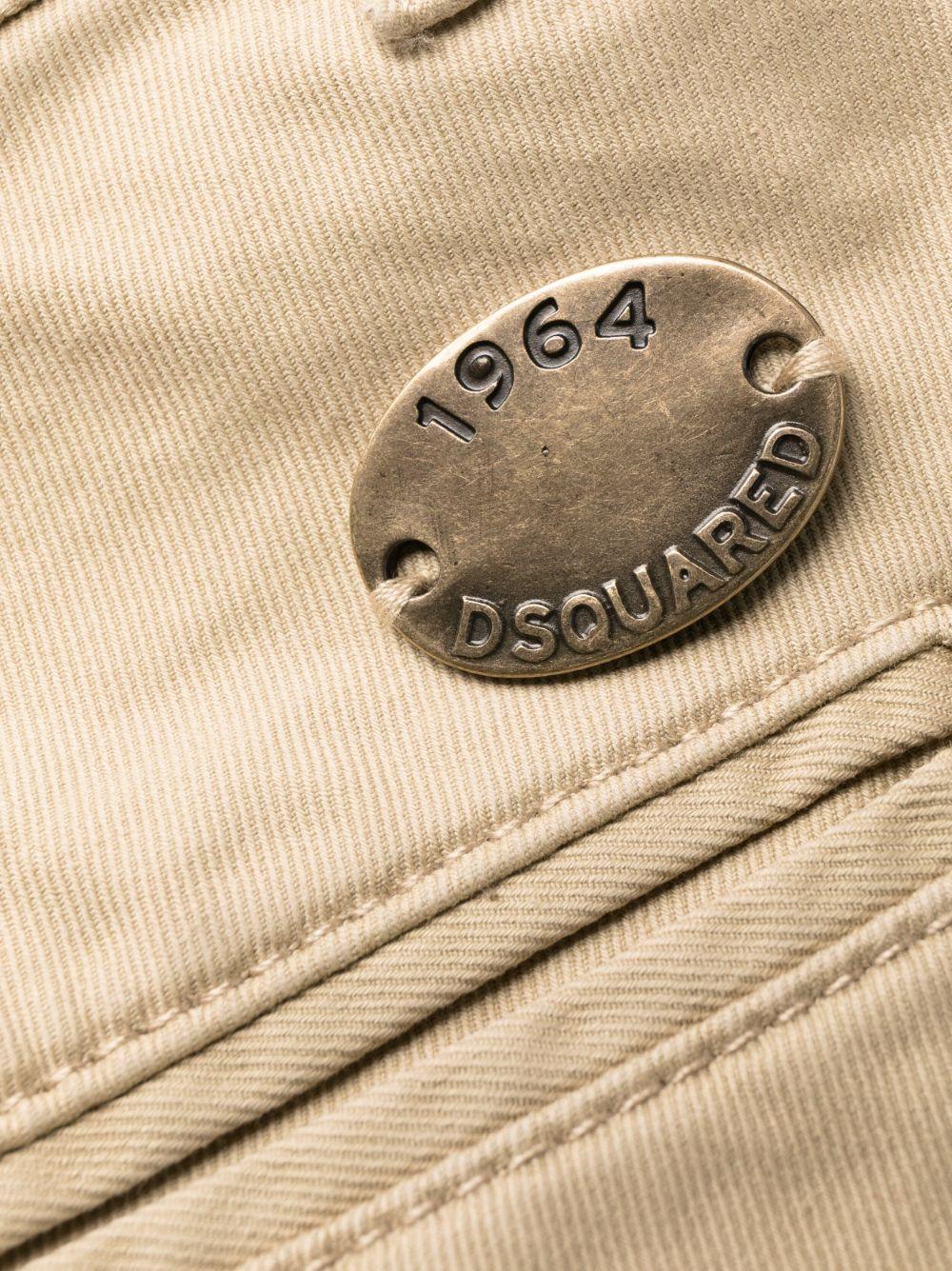 DSQUARED2 Pantaloni cargo beige