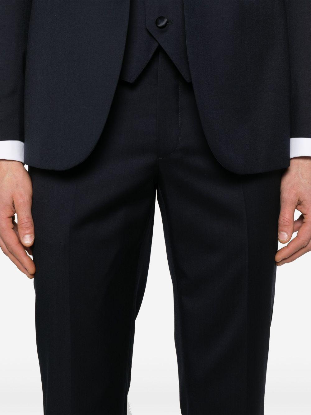 CORNELIANI Completo in lana blu notte