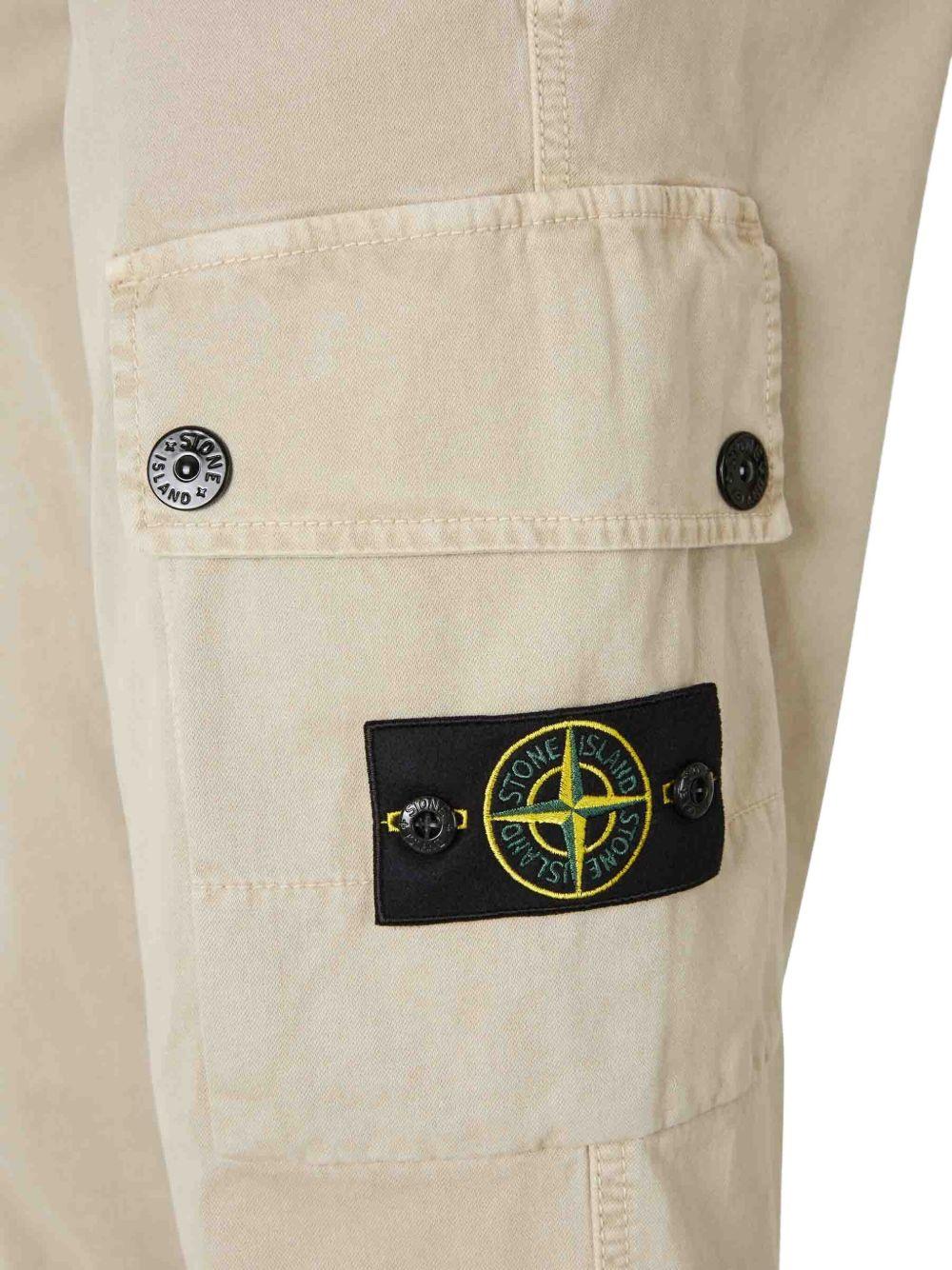 STONE ISLAND Pantaloni cargo affusolati