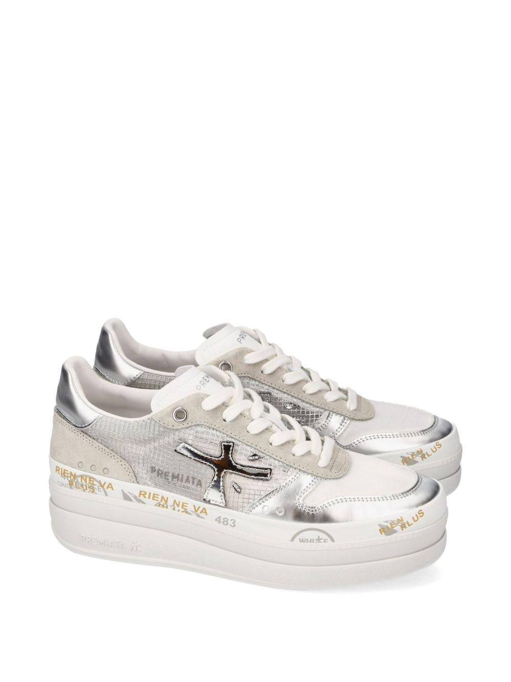PREMIATA Sneakers 'Micol' color argento