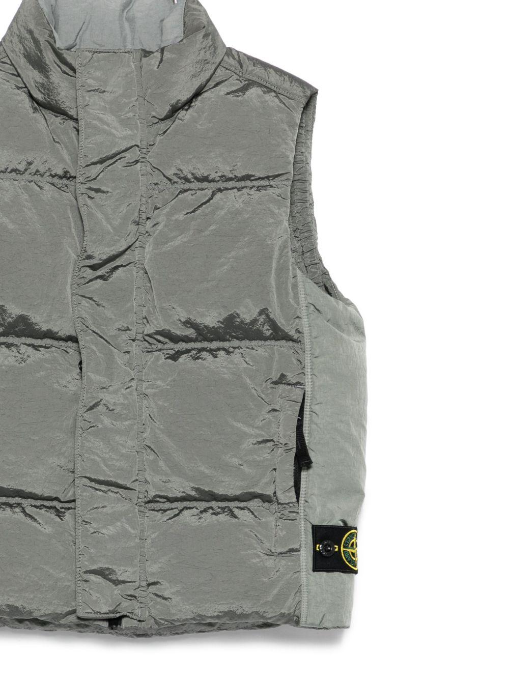 STONE ISLAND Gilet imbottito con logo