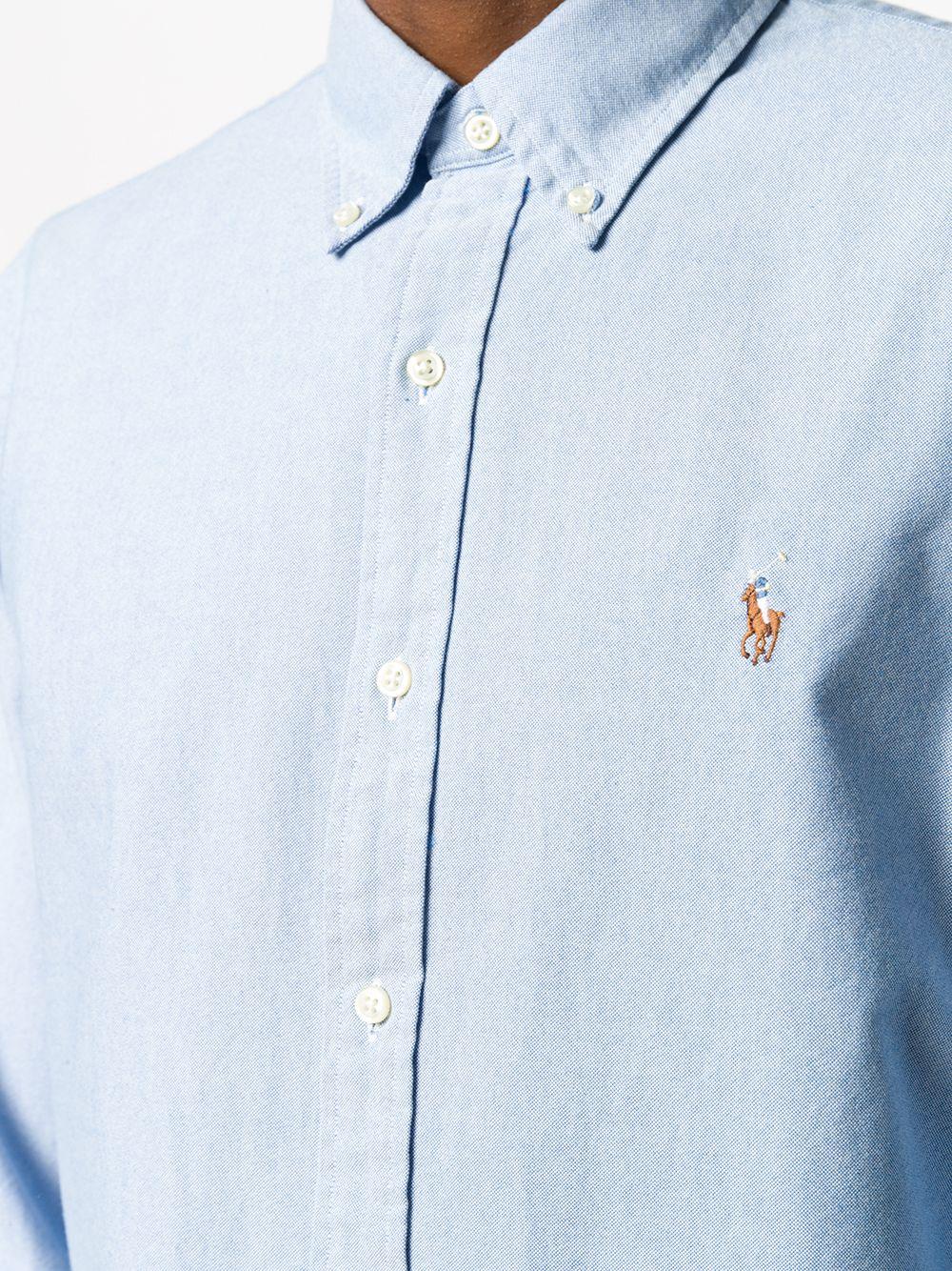 POLO RALPH LAUREN Camicia in cotone con logo