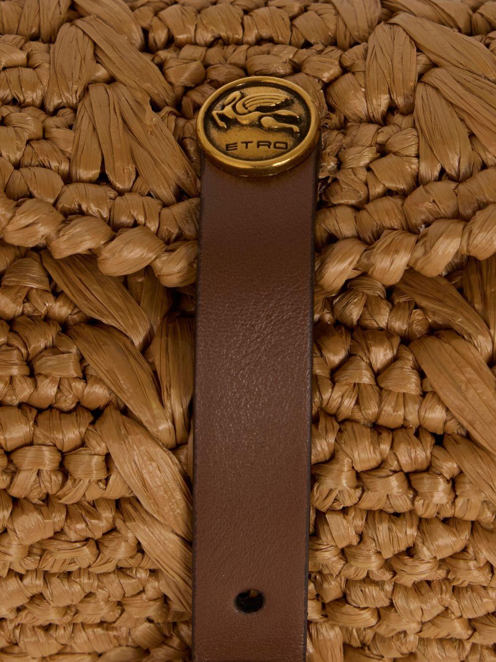 ETRO Borsa tote Pony piccola intrecciata