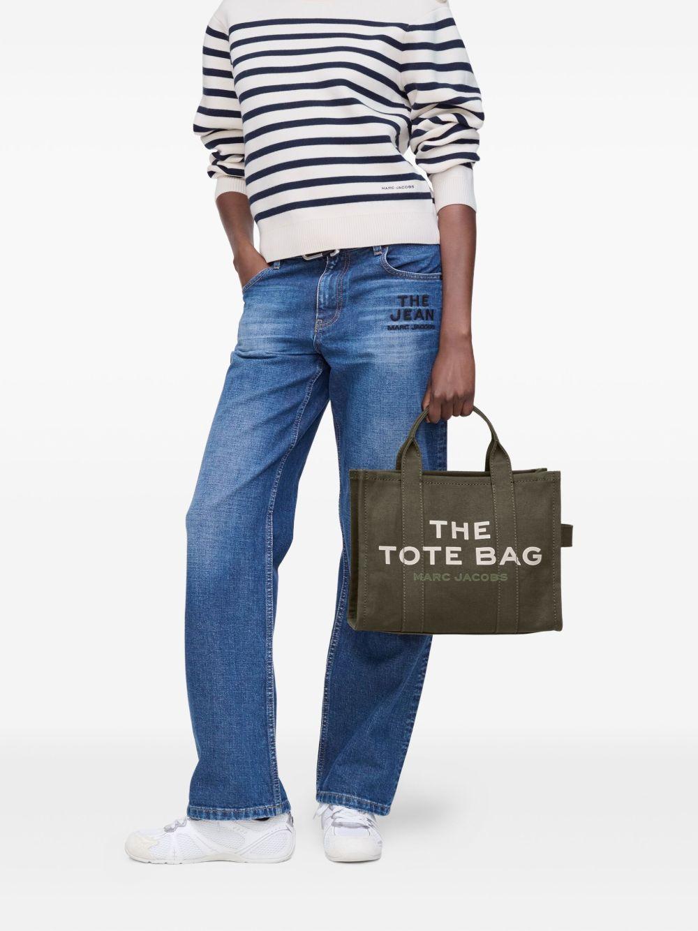 MARC JACOBS Borsa 'The Canvas Medium Tote Bag' in tela verde