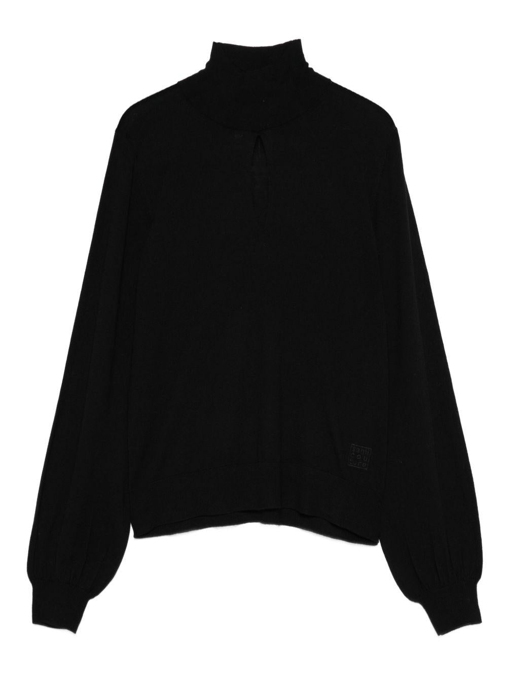 SEMICOUTURE Maglione 'Ulysse' con maniche a palloncino