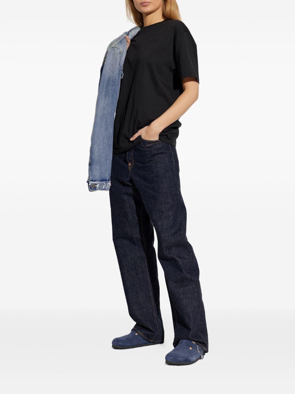 BIRKENSTOCK Zoccoli Boston in pelle scamosciata blu navy con cinturino regolabile