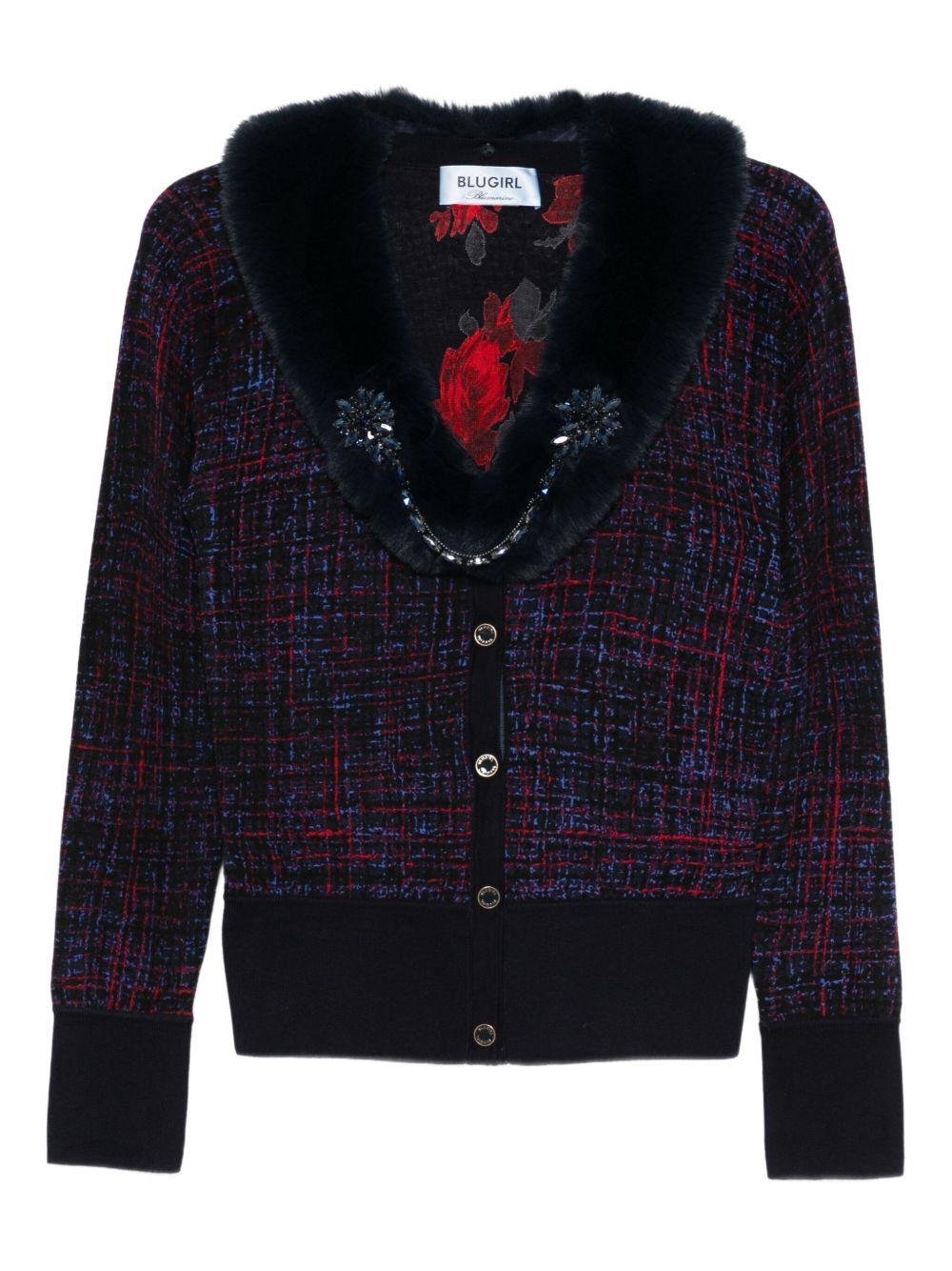 BLUGIRL Giacca a maniche lunghe caratterizzata da dettagli impreziositi