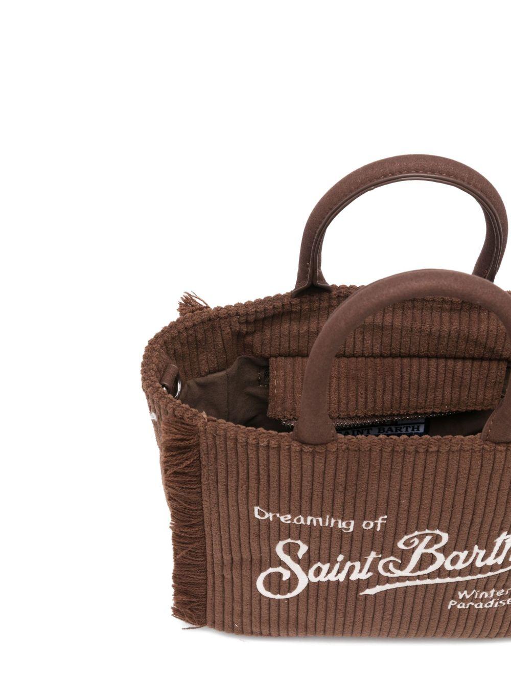 MC2 SAINT BARTH Borsa tote 'Vanity Mini Corduroy'