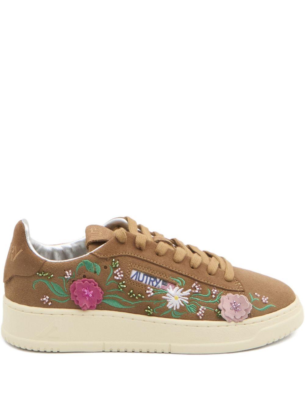 AUTRY Sneakers Dallas Low con ricamo fiori