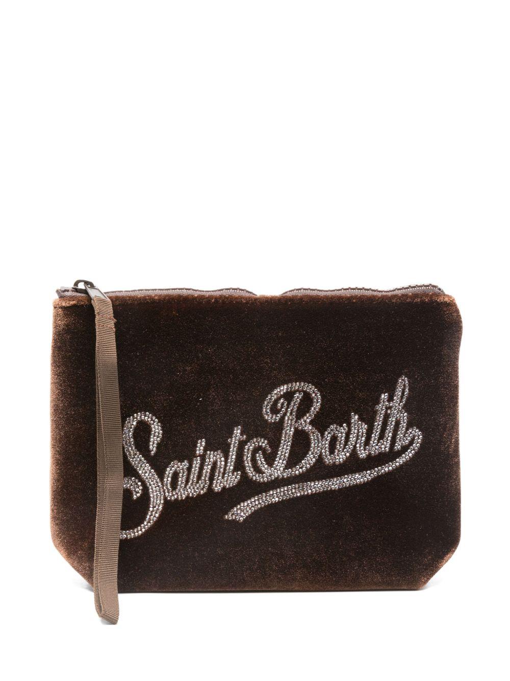 MC2 SAINT BARTH Pochette 'Aline Velvet'
