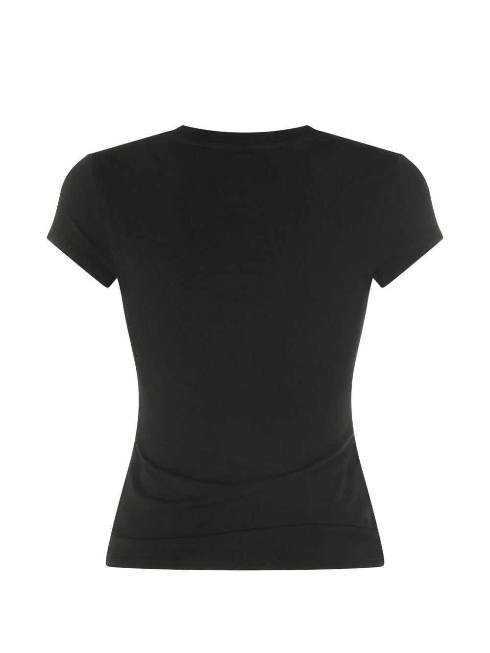 ALEXANDER WANG T-shirt nera slim fit