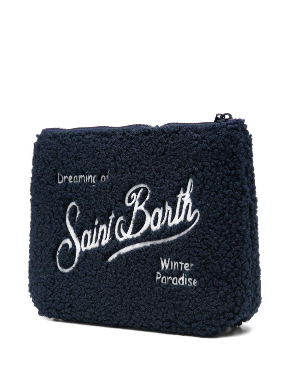 MC2 SAINT BARTH Pochette Aline Teddy blu