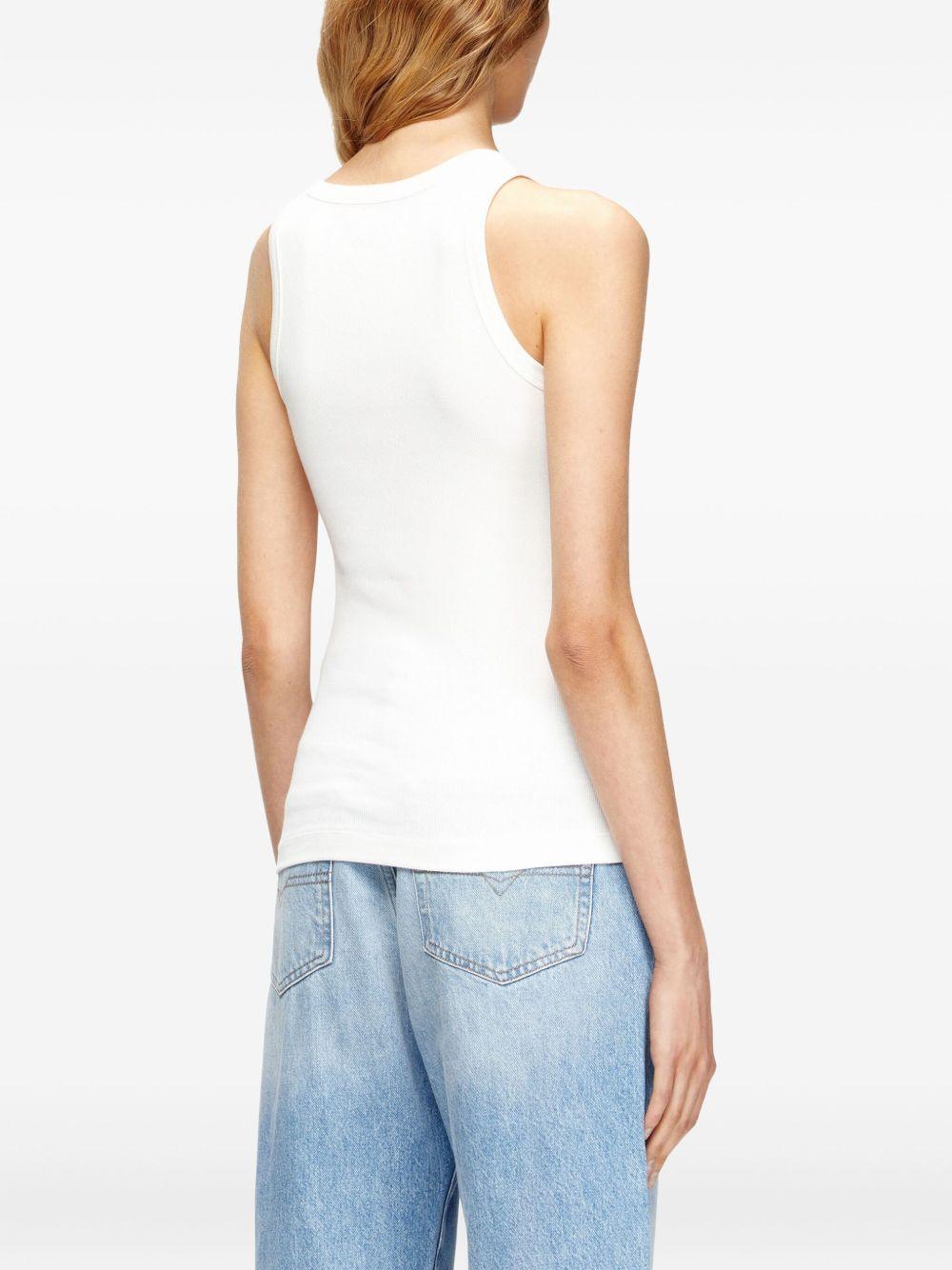 DIESEL T-shirt in cotone senza maniche