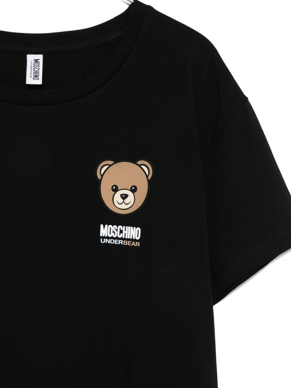 MOSCHINO UNDERWEAR T-shirt girocollo con logo