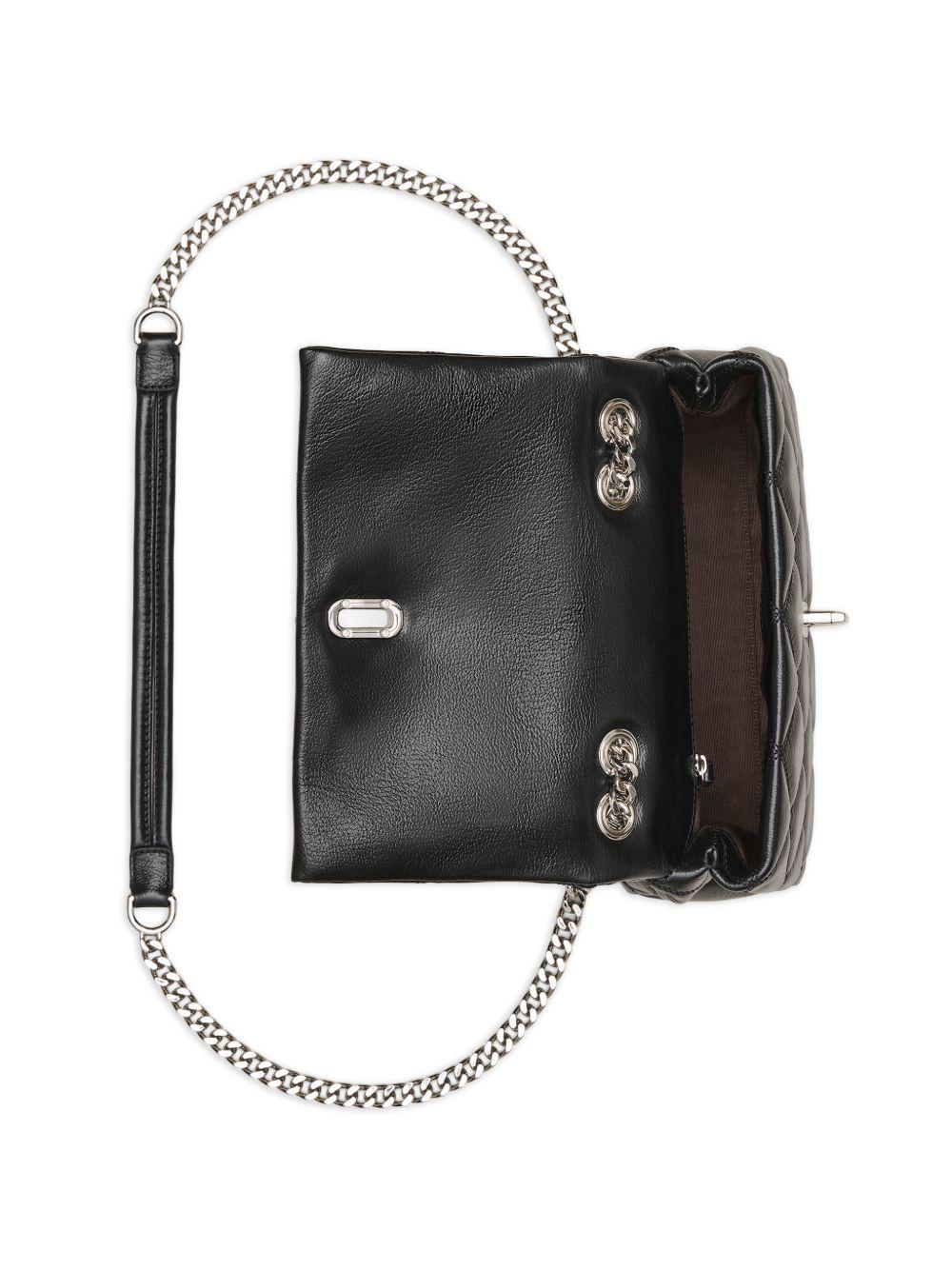 MARC JACOBS Borsa Slim Dual in pelle nera