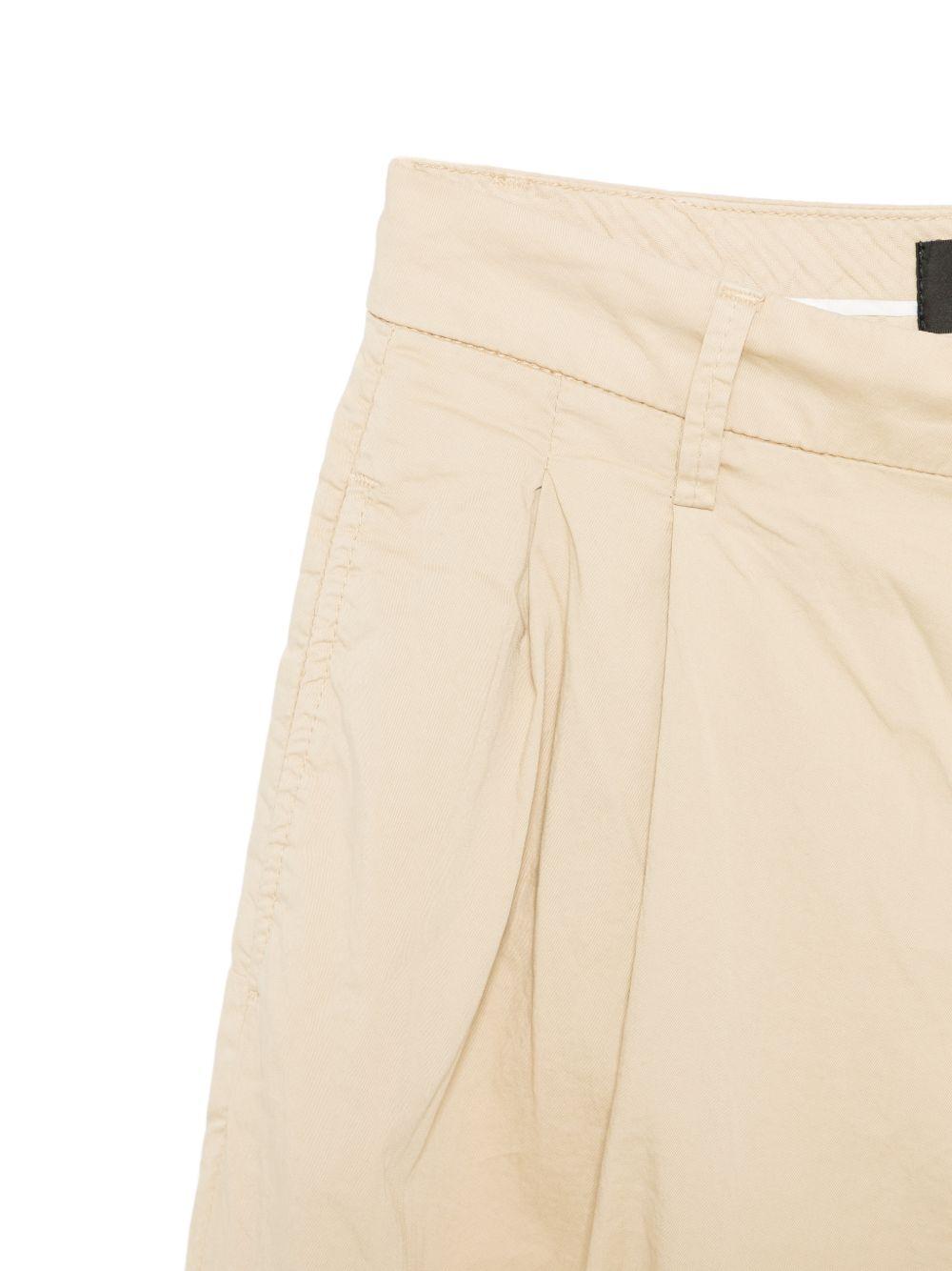 PEUTEREY Pantaloni Ralph beige in cotone elasticizzato