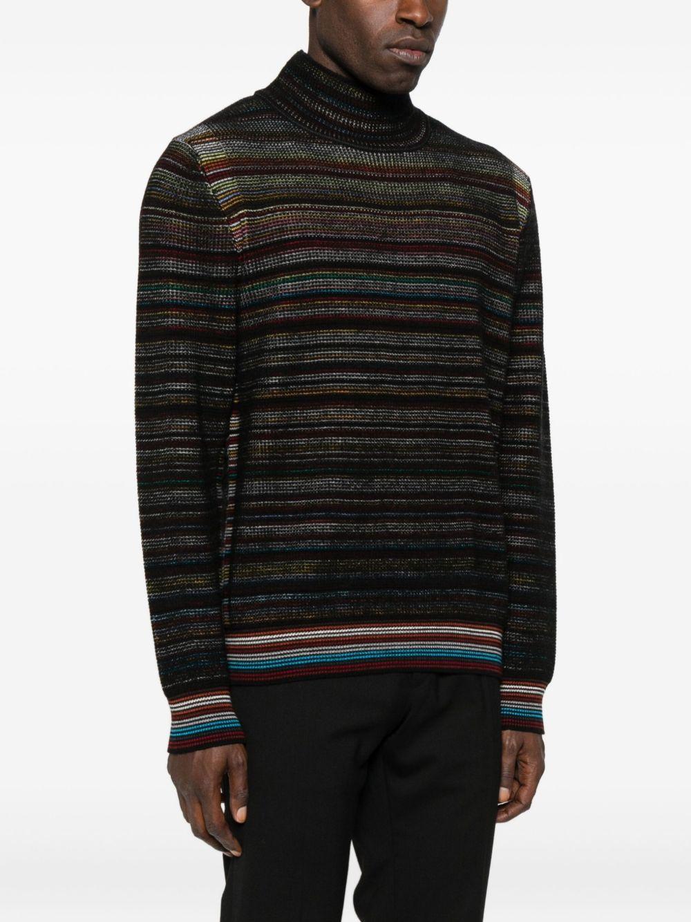 PAUL SMITH Maglia a collo alto a righe