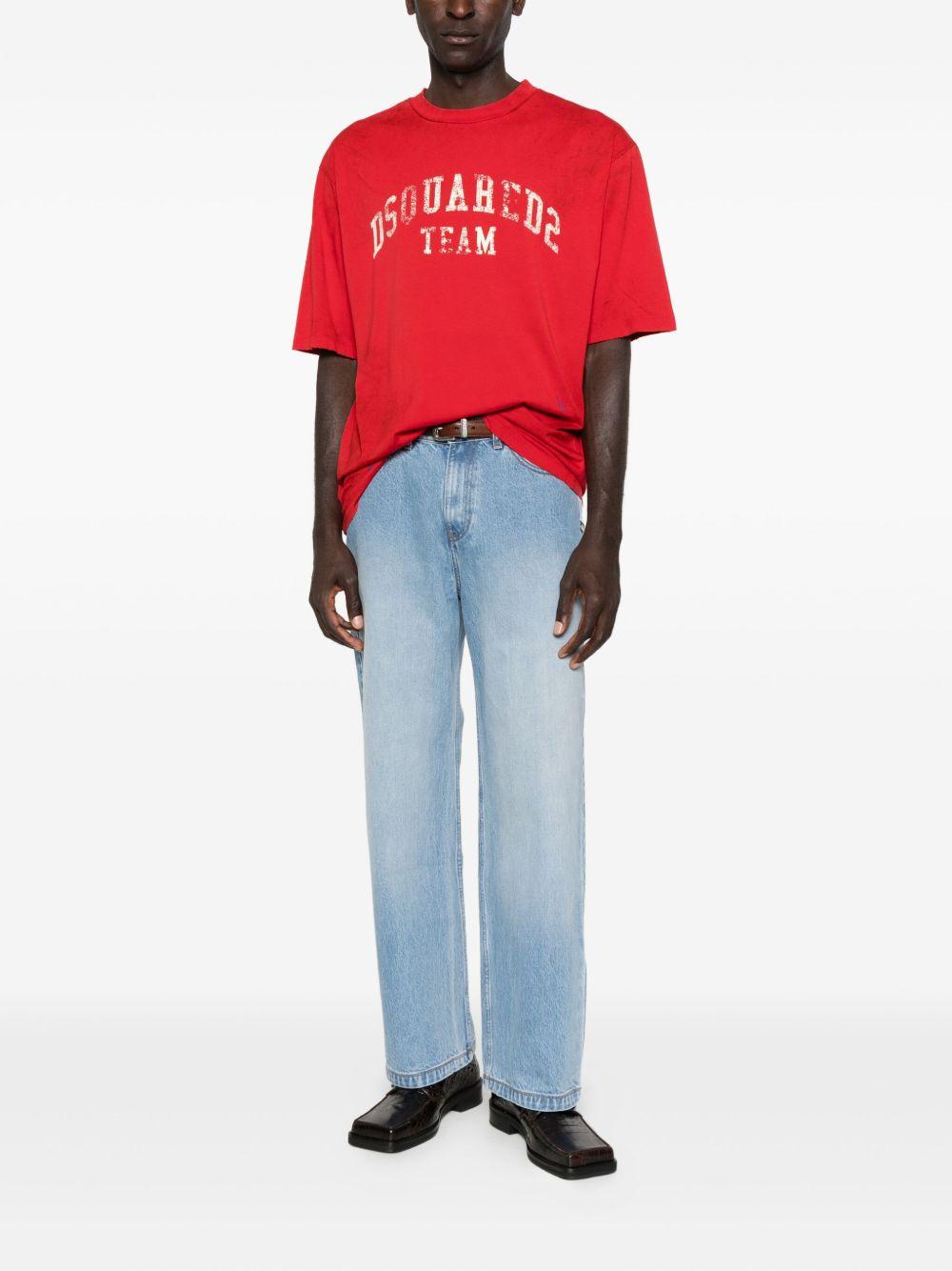 DSQUARED2 T-shirt girocollo con stampa