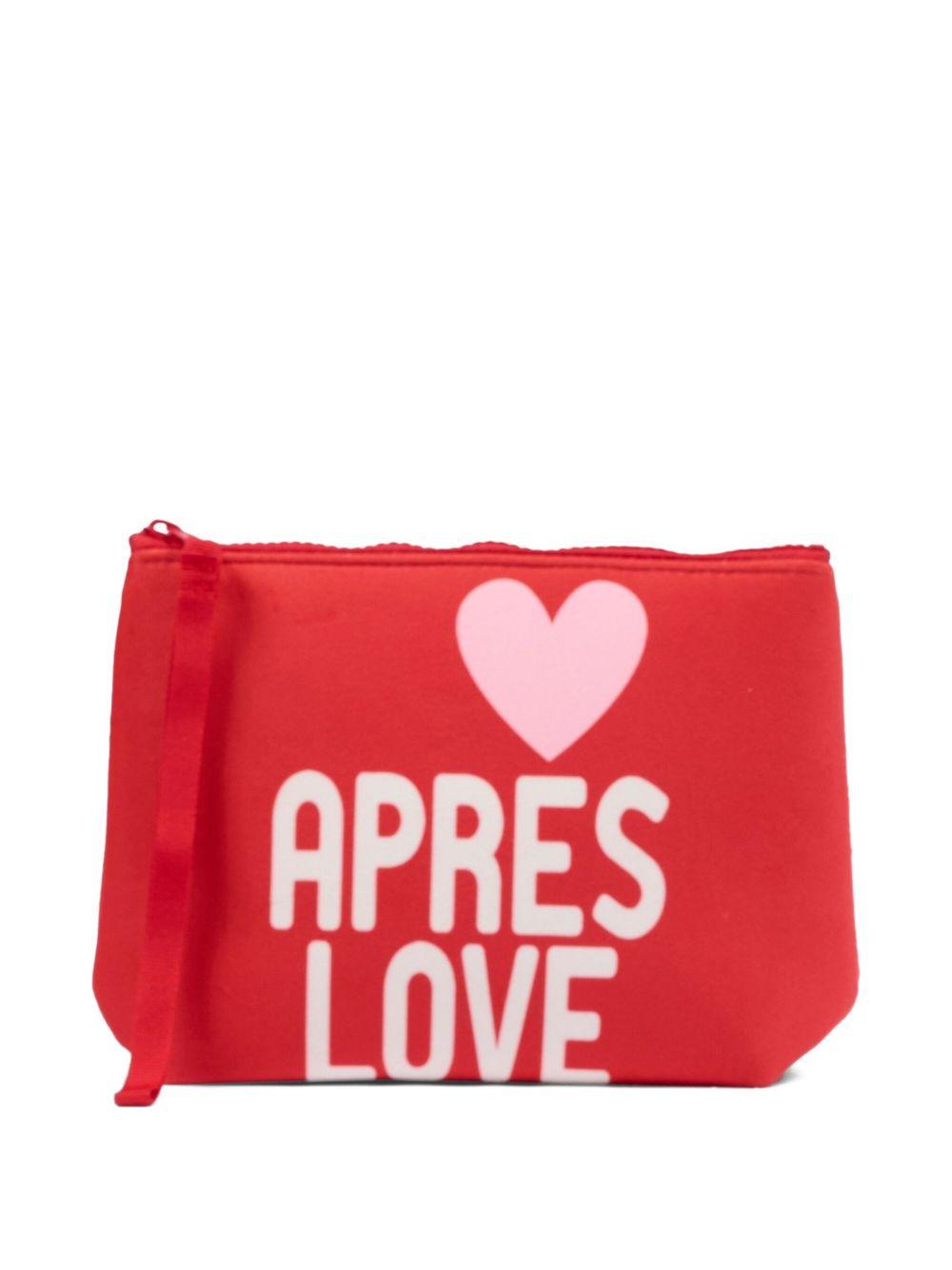 MC2 SAINT BARTH Pochette 'Aline' rossa