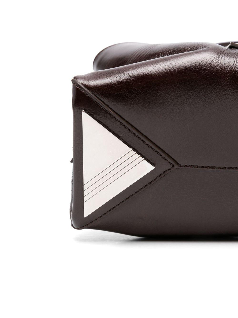 THE ATTICO Shoulder bag 'La Passeggiata Small' cioccolato