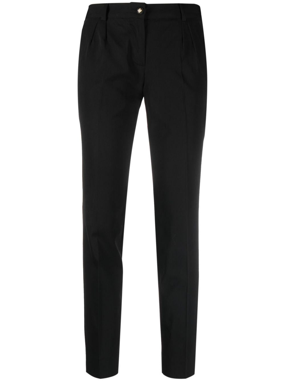 DOLCE e GABBANA Pantaloni neri slim fit