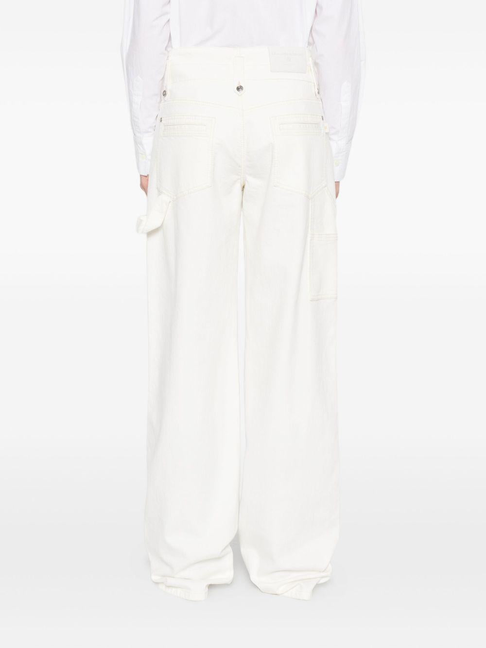 ERMANNO SCERVINO Jeans con decorazione occhielli