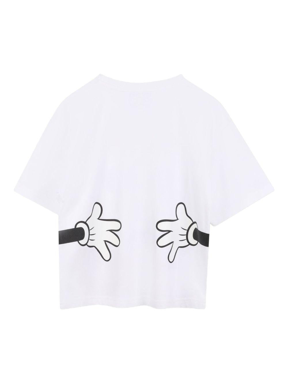 MARC JACOBS T-shirt bianca con maniche corte