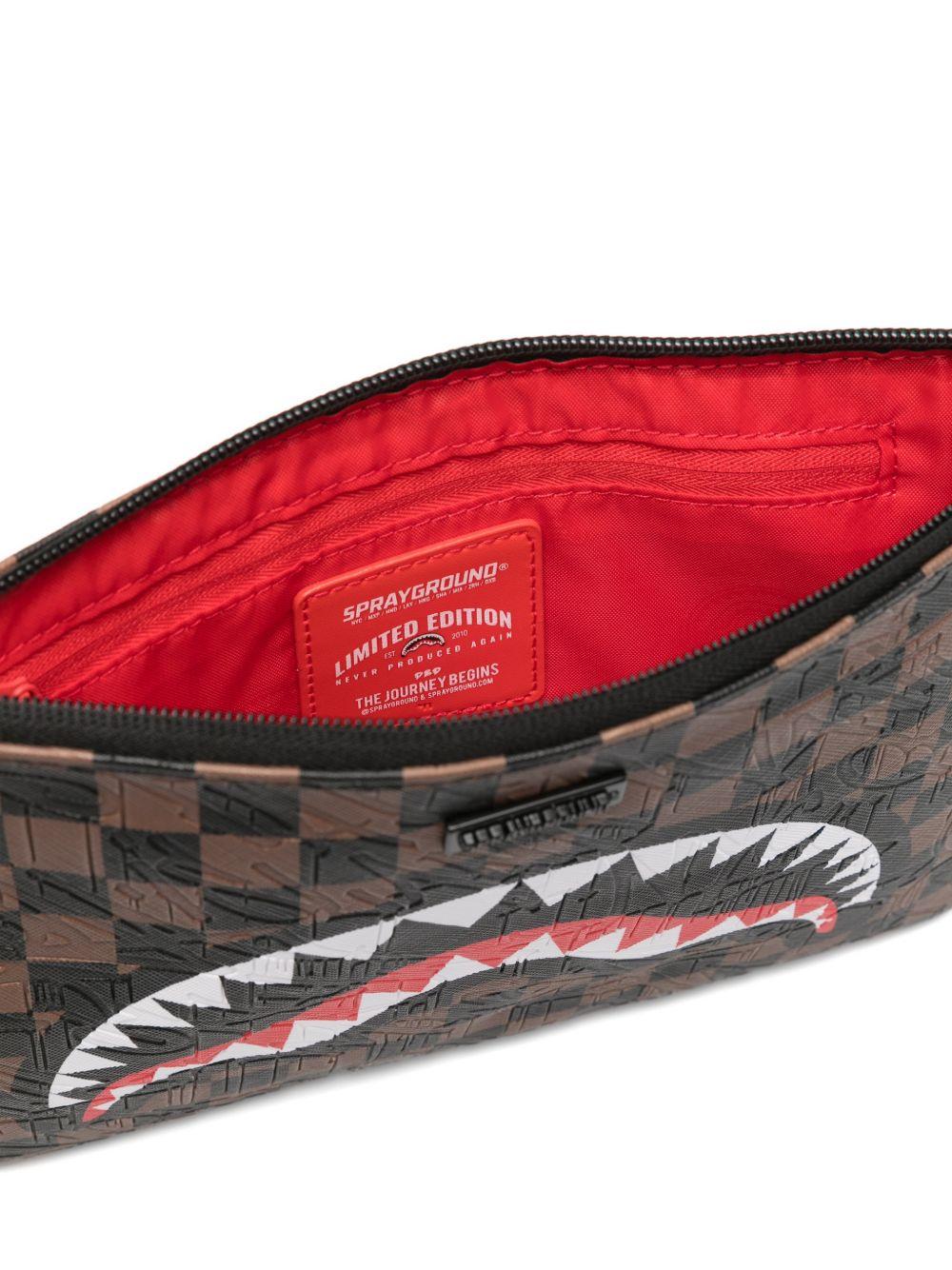 SPRAYGROUND Pochette 'Check 2 Emboss Crossover'
