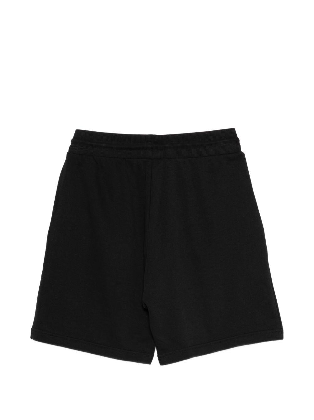 THE NORTH FACE Shorts nero con logo ricamato