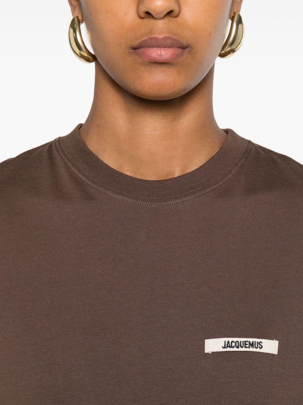 JACQUEMUS T-shirt 'Gros Grain'