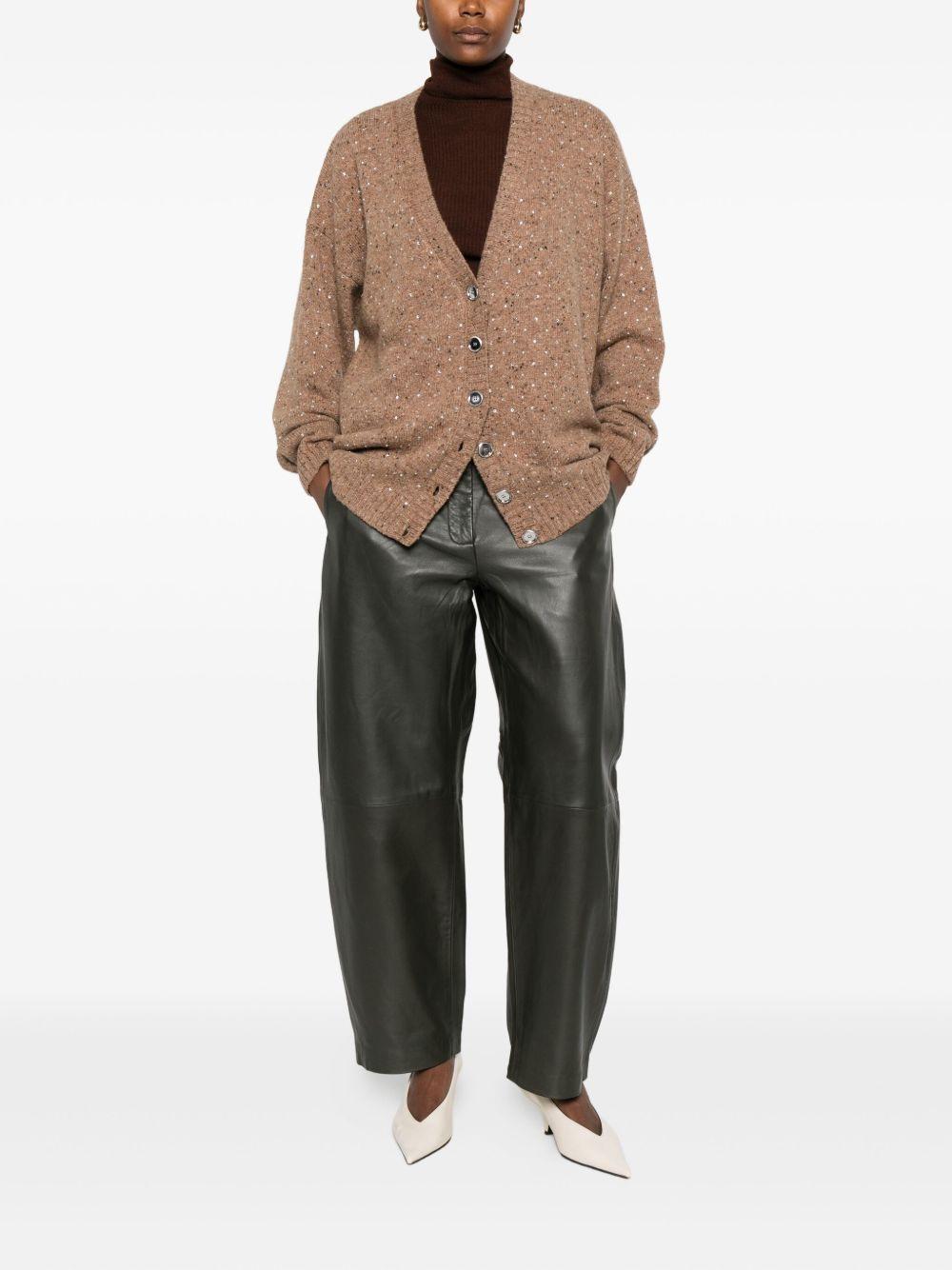 PINKO Cardigan 'Marche' con paillettes