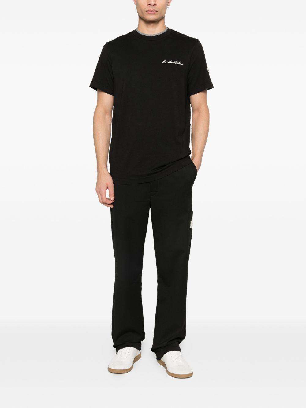MONCLER T-shirt in cotone con logo