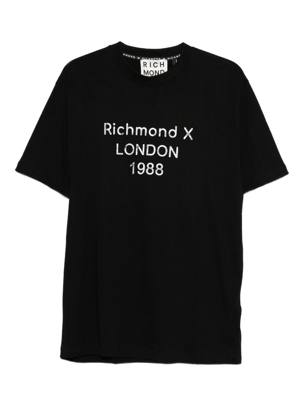 JOHN RICHMOND T-shirt girocollo con stampa