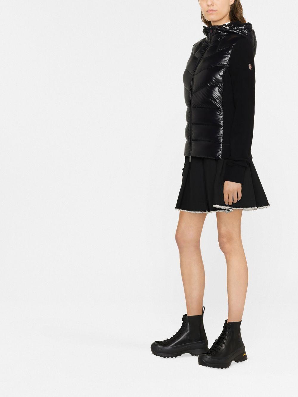 MONCLER GRENOBLE Piumino corto con cappuccio