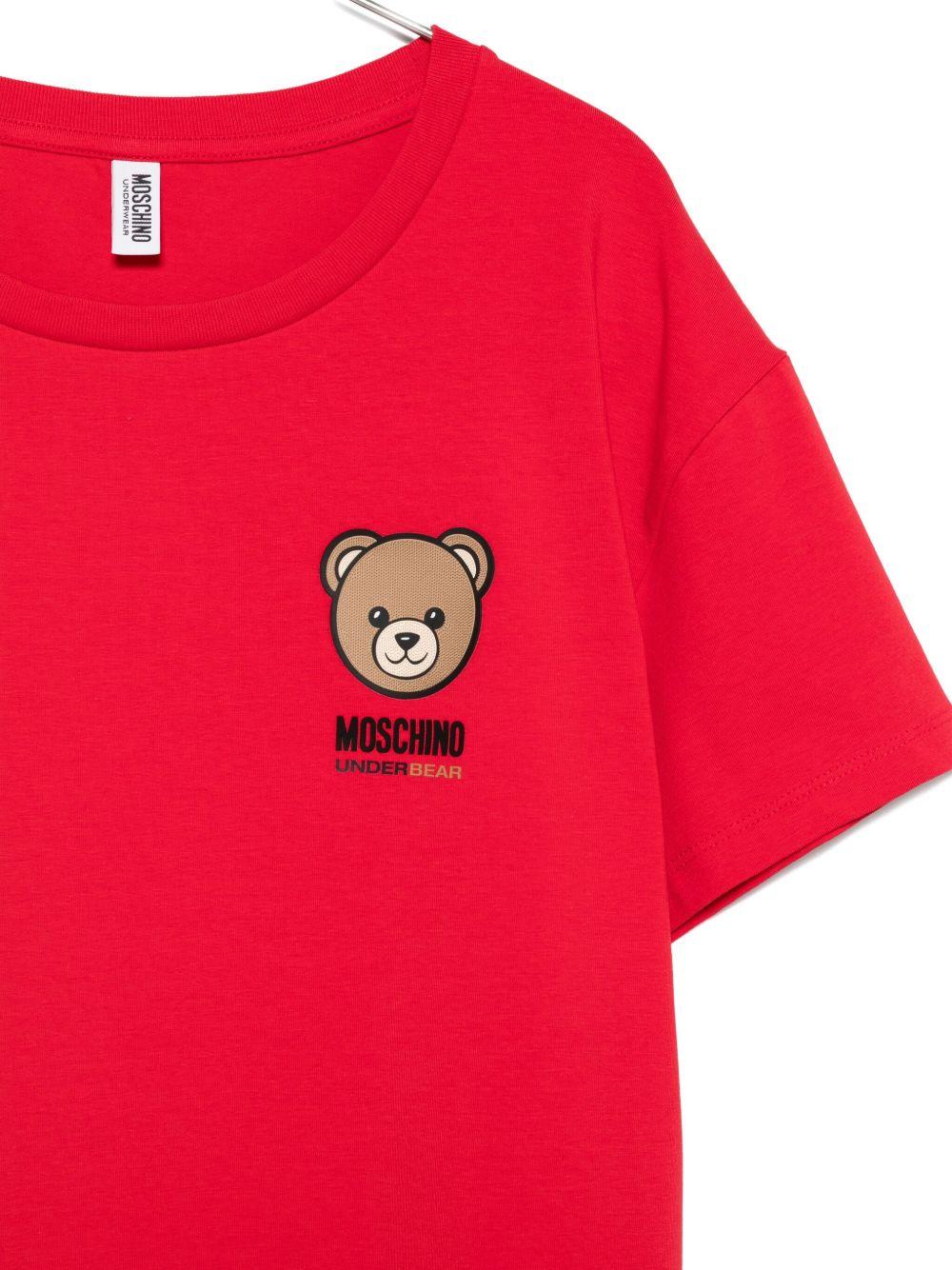 MOSCHINO UNDERWEAR T-shirt girocollo con logo