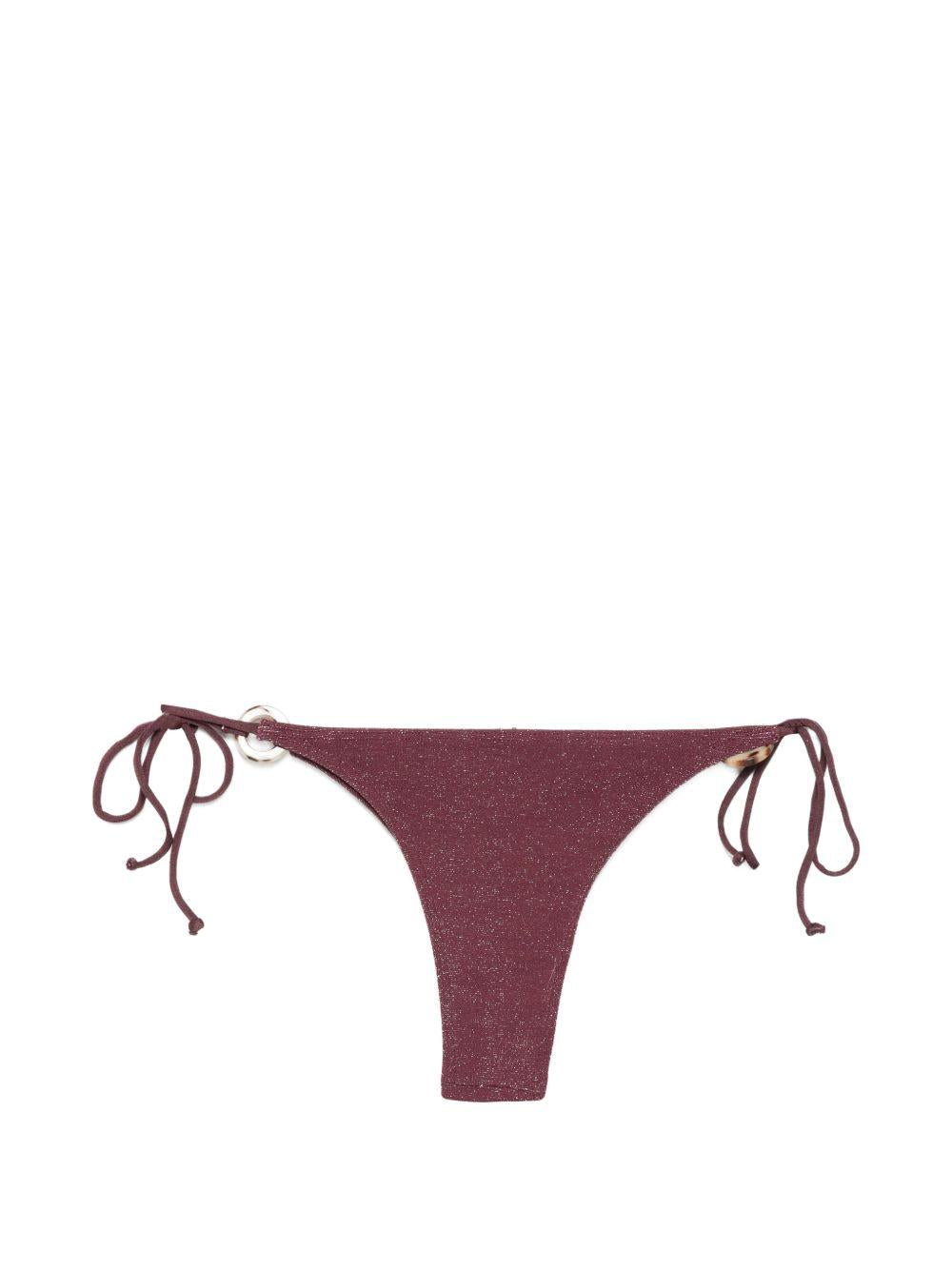 BOND EYE Slip bikini Vista lurex con lacci regolabili