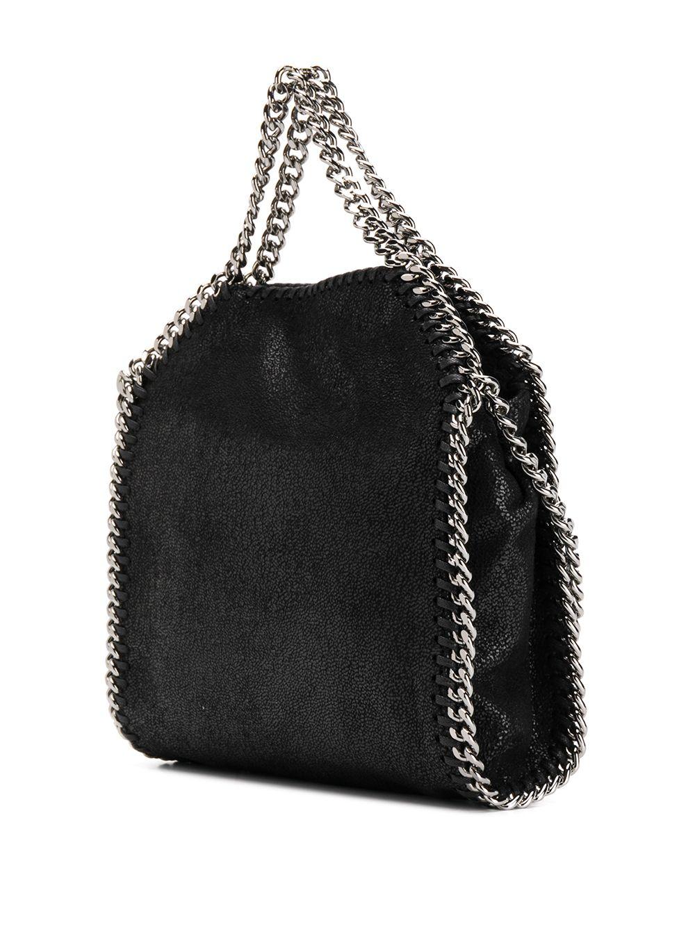 STELLA MCCARTNEY Borsa tote 'Micro Falabella' nera
