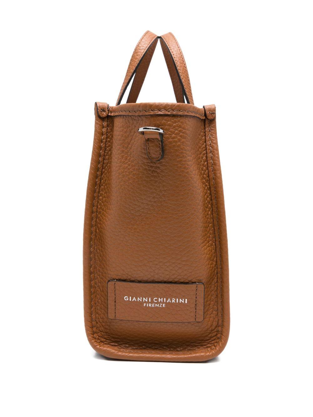 GIANNI CHIARINI Borsa a mano Miss Marcella in pelle beige