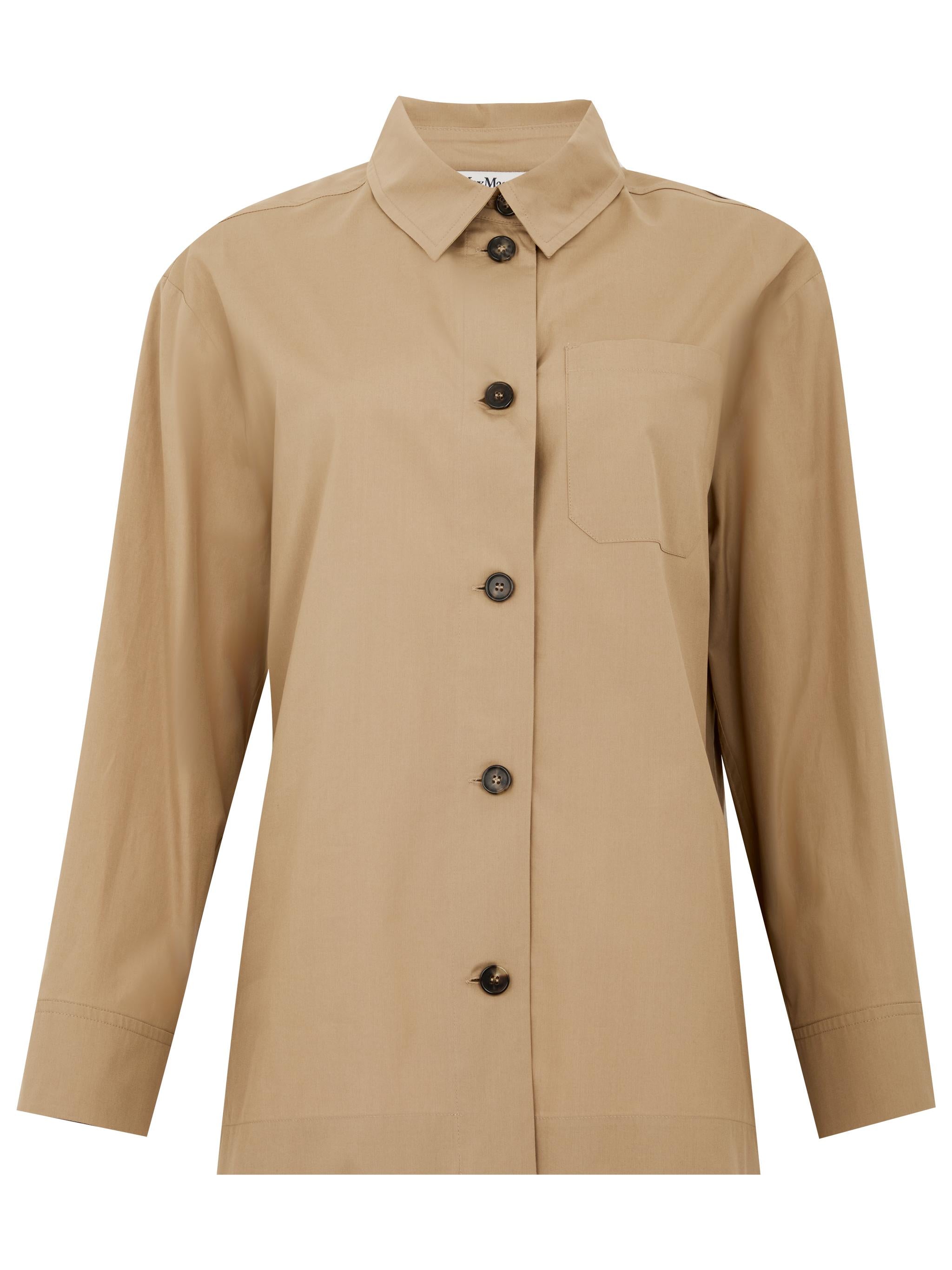 S MAX MARA Camicia a maniche lunghe Arianne beige