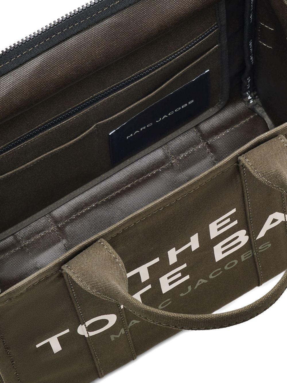MARC JACOBS Borsa 'The Canvas Medium Tote Bag' in tela verde