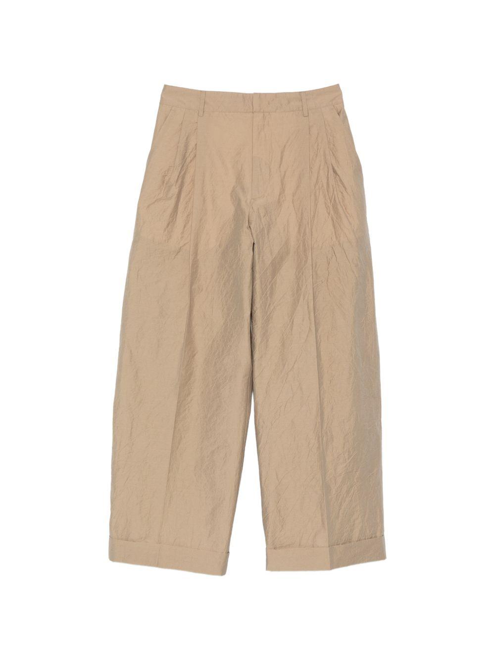 SOEUR Pantaloni Watson ampi beige