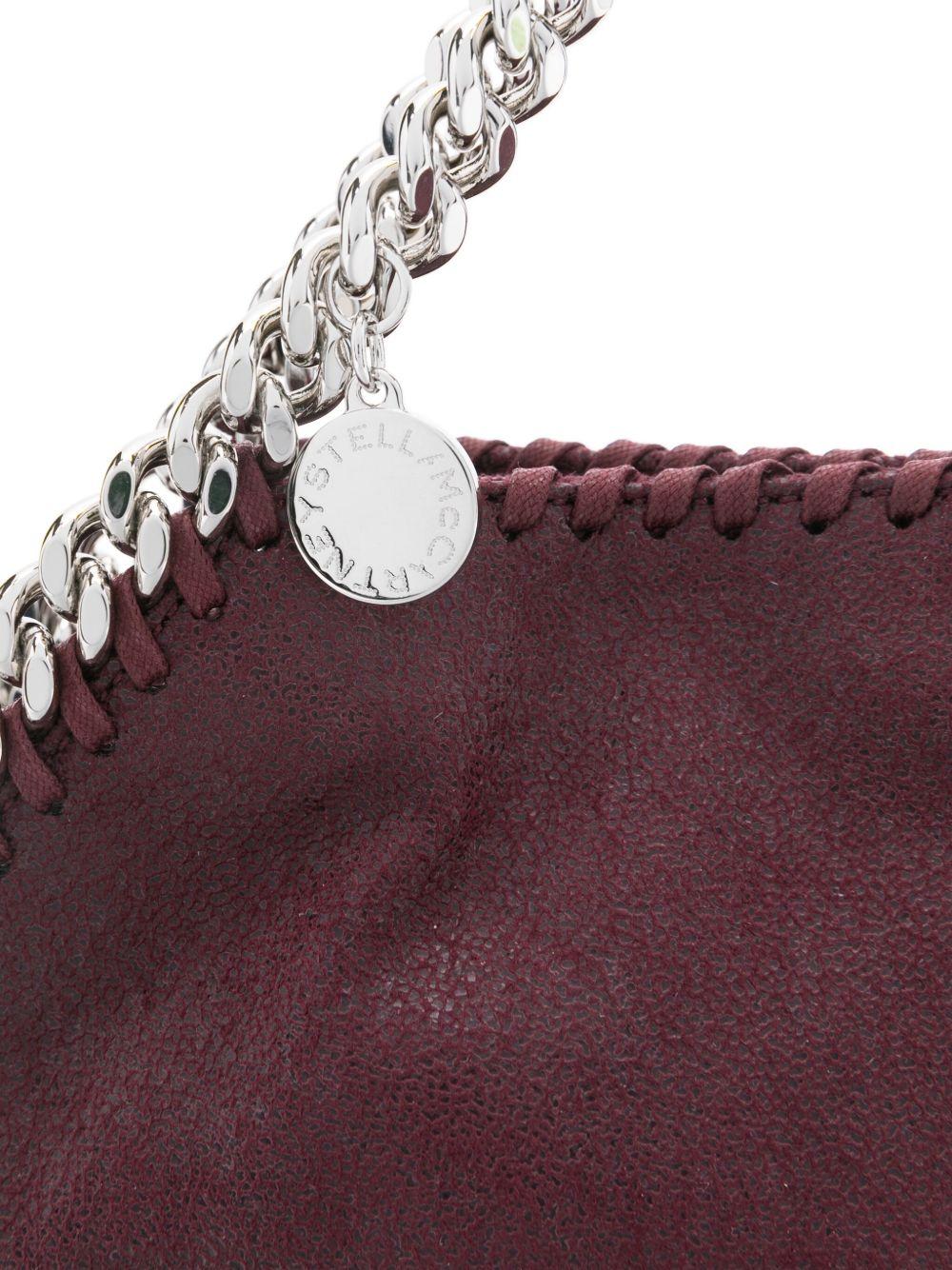 STELLA MCCARTNEY Borsa 'Falabella Mini' bordeaux