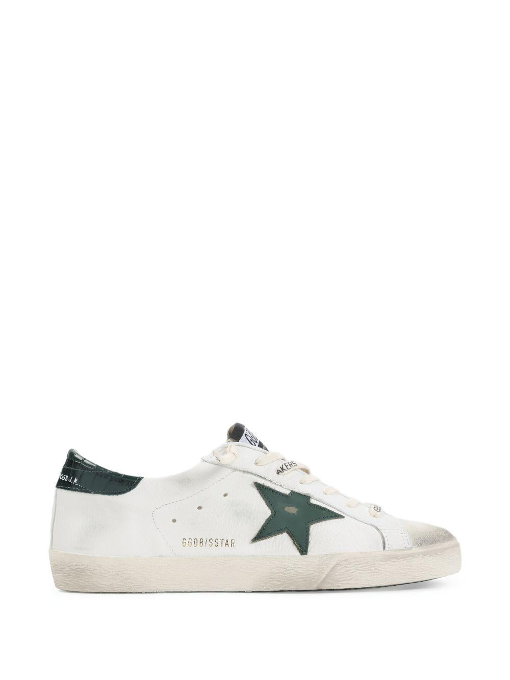 GOLDEN GOOSE Sneakers Super Star in pelle effetto usato