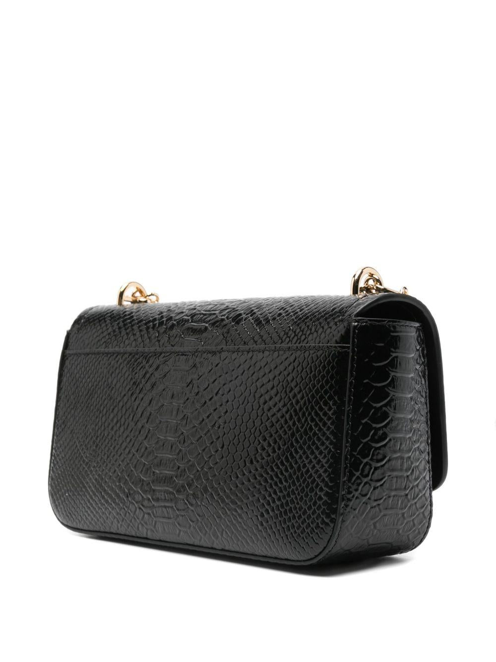 MICHAEL KORS Borsa a spalla effetto pelle di serpente