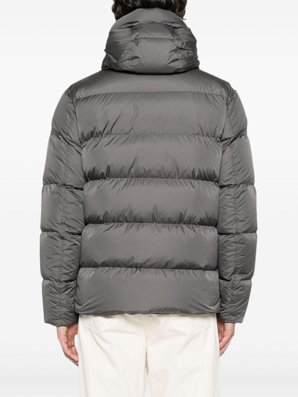 HERNO Piumino corto a collo alto