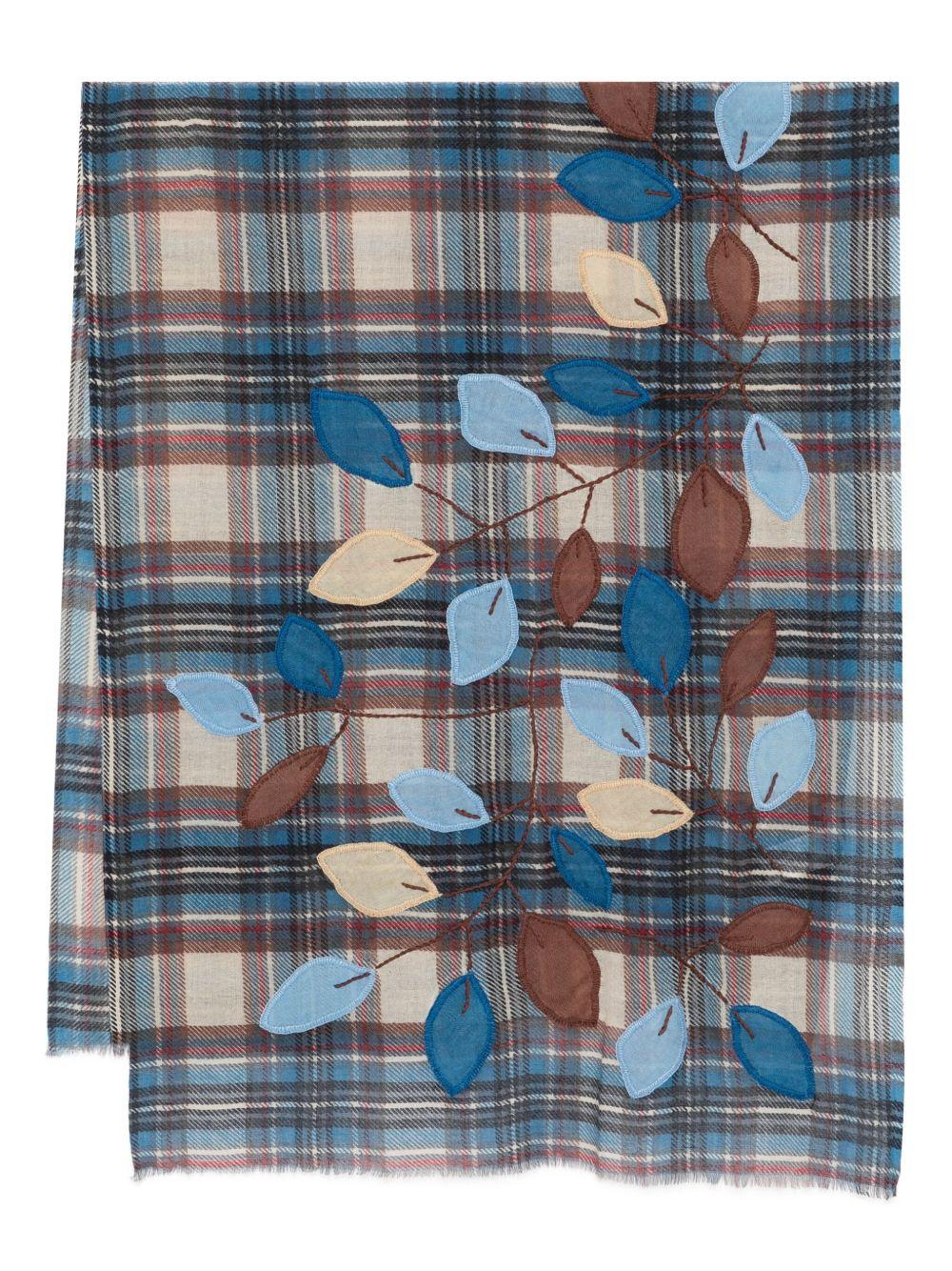 SGOMBERO CANTINE Sciarpa Orione a quadri tartan