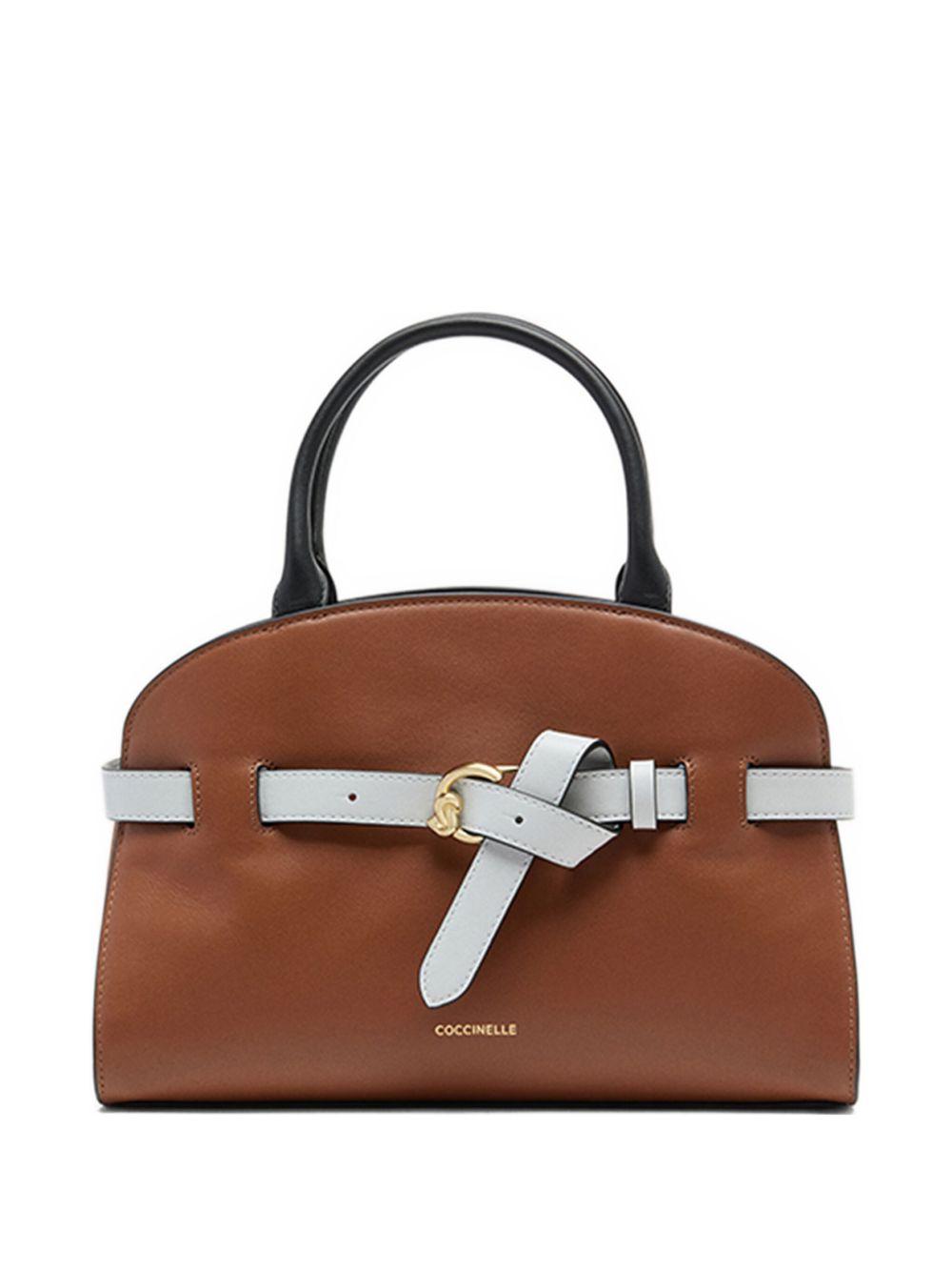 COCCINELLE Borsa tote con fibbia