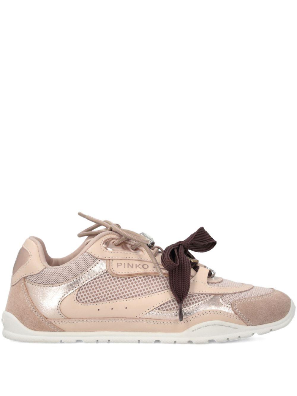 PINKO Sneakers con logo rosa 'Yulia'