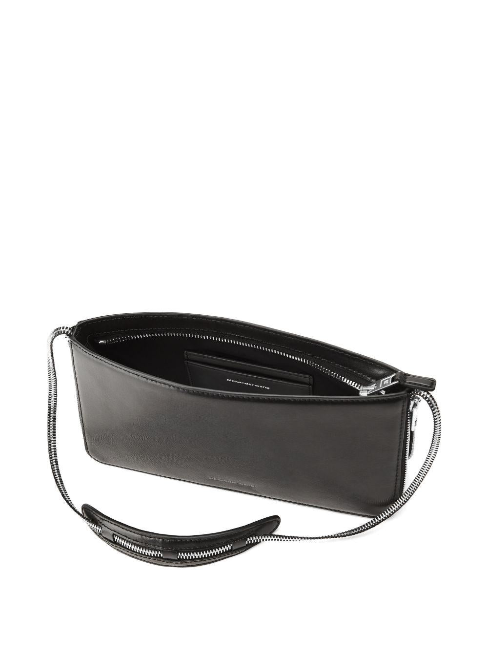ALEXANDER WANG Borsa a spalla nera con logo