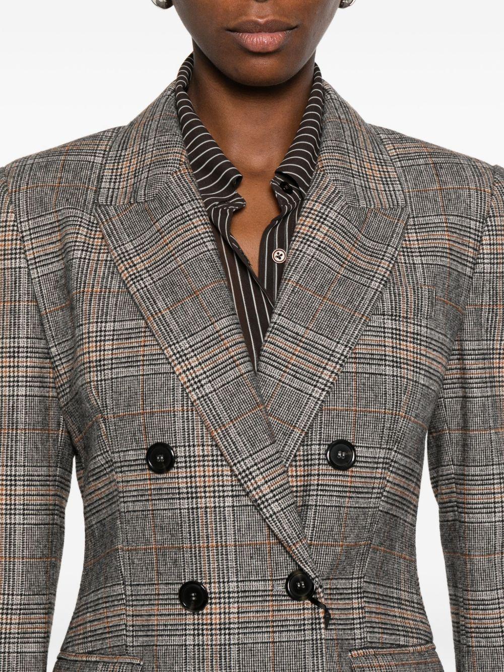 PINKO Blazer doppiopetto 'Ginevra' con motivo check